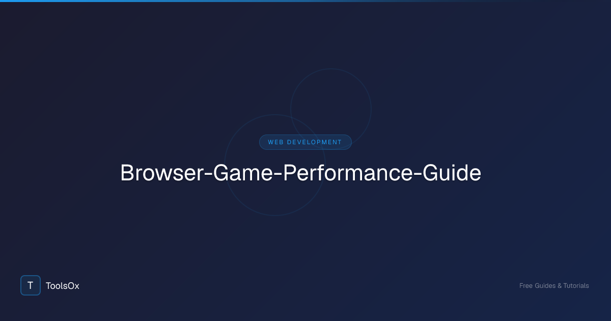 Building Seamless Browser Games: Performance and UX Lessons from Modern Web Games in 2026